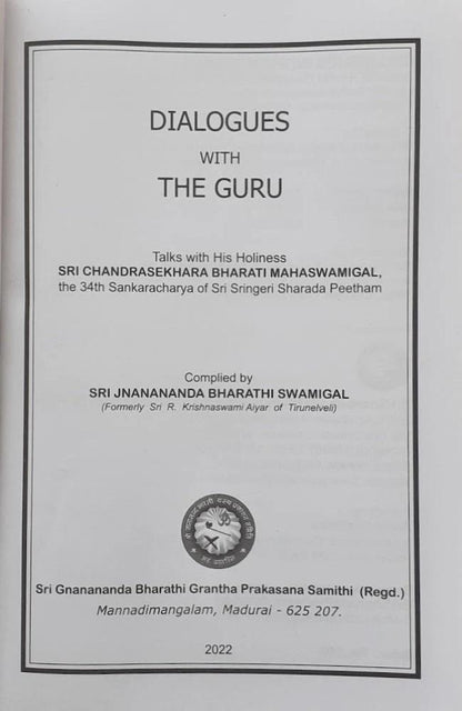 Dialogues with the Guru
