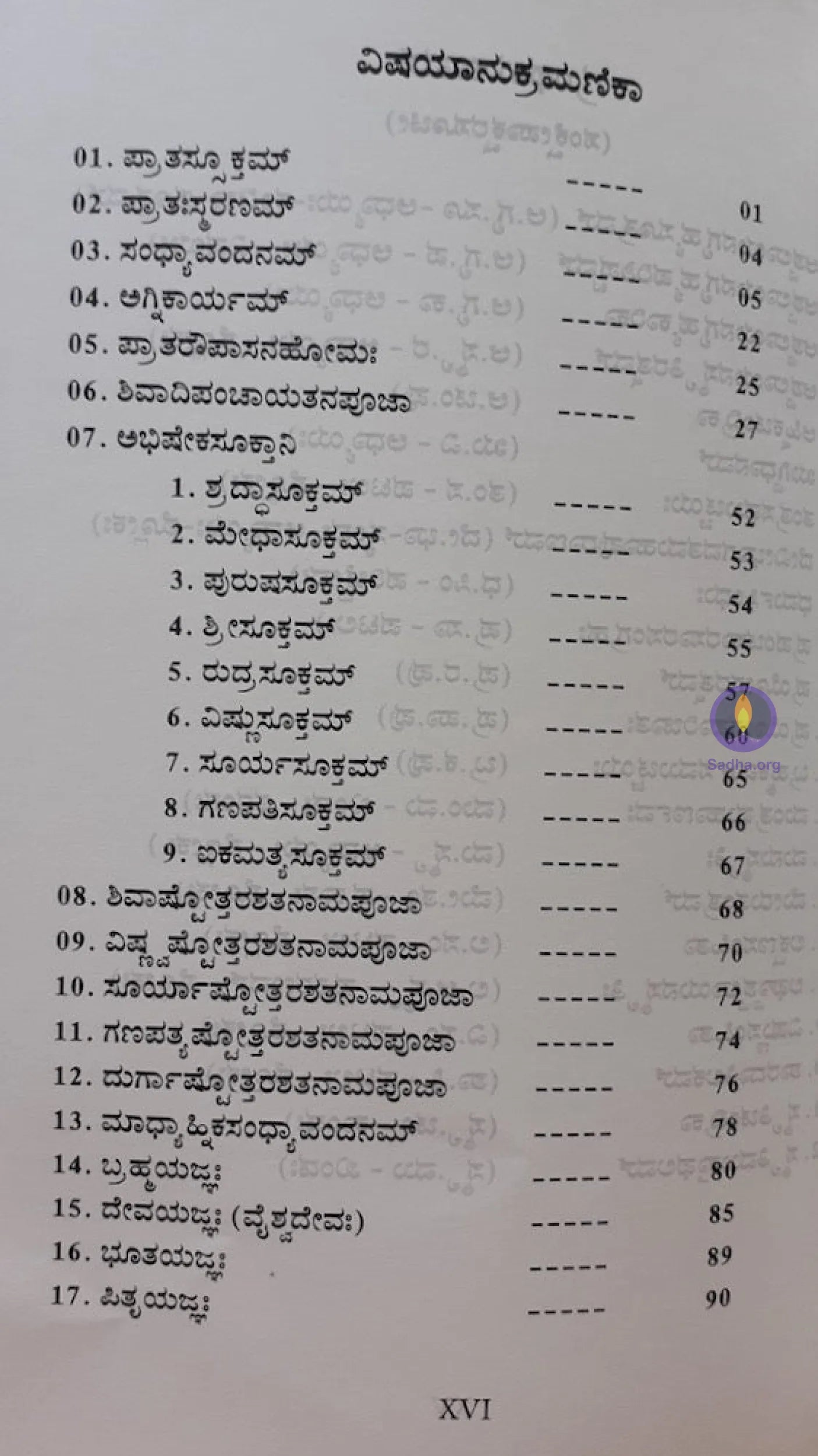 Nithyakarma Prakaashika (Rigveda) - ನಿತ್ಯಕರ್ಮ ಪ್ರಕಾಶಿಕಾ (ಋಗ್ವೇದೀಯಾ) Book