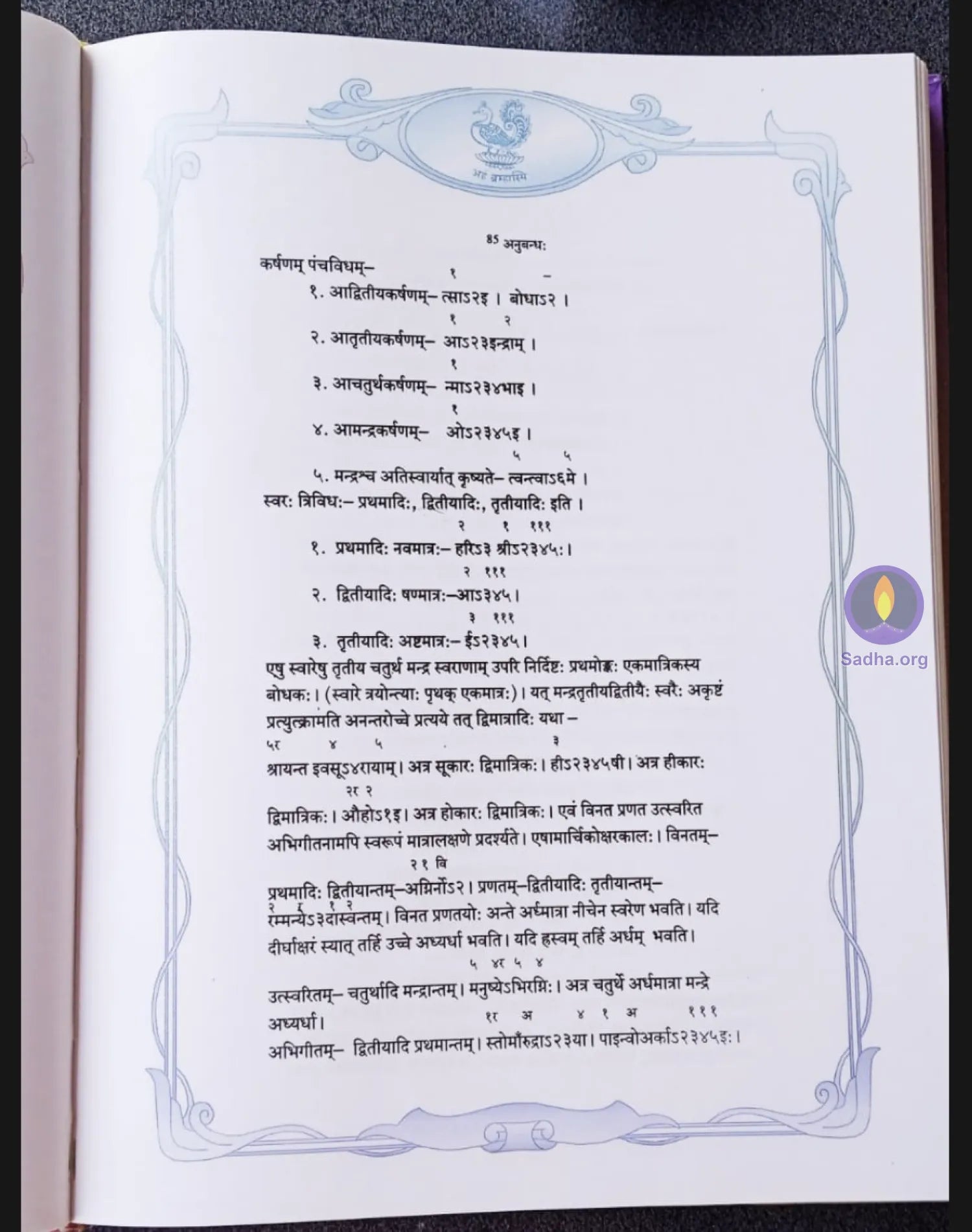 Samaveda Uha-Uhya-Gaanam - Vol1 Book