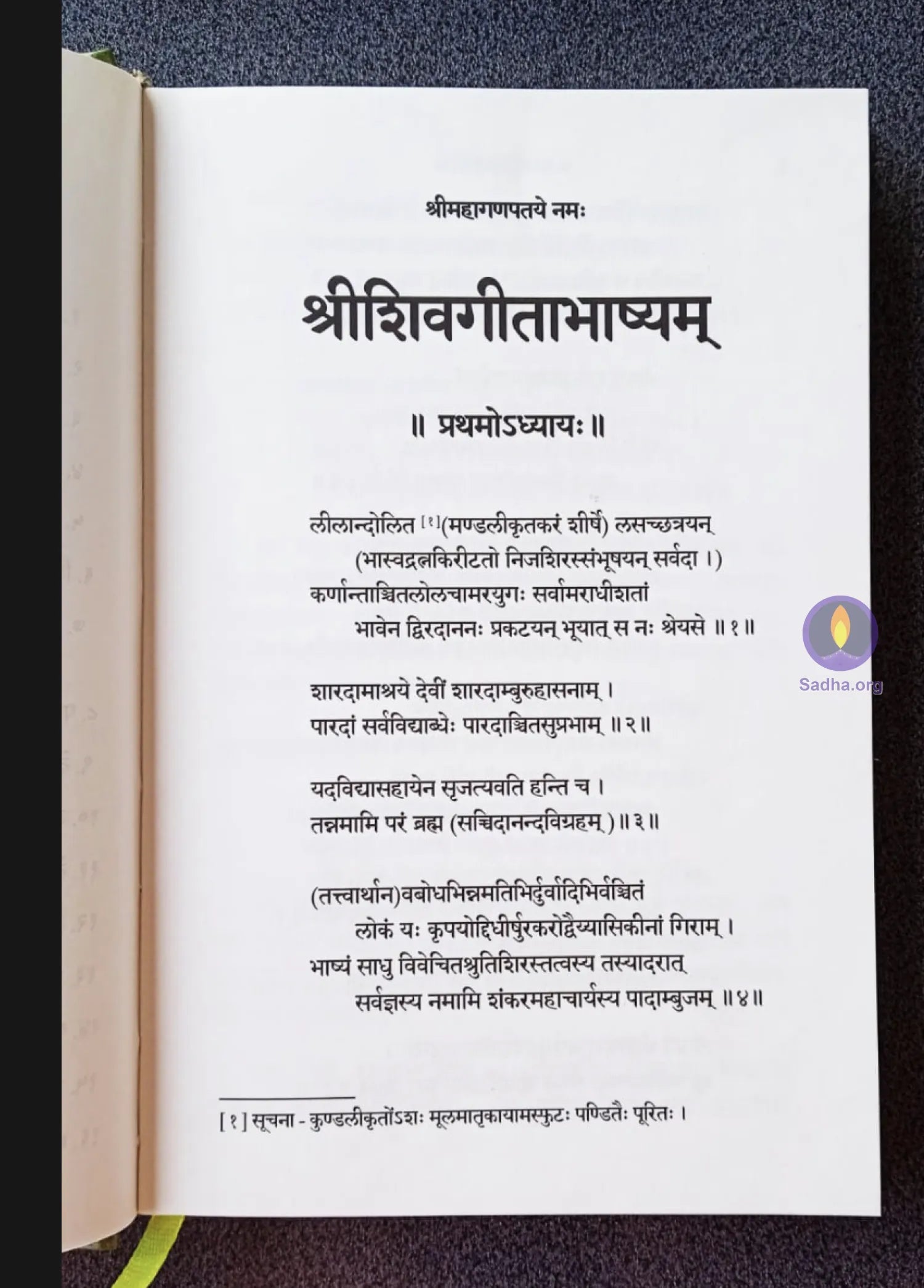 Shri Shiva Gita Bhashyam Book