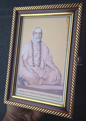 Sri Abhinava Vidyatirtha Mahaswamiji - Photo Frame Photo-Frame