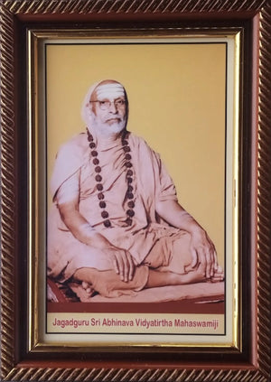 Sri Abhinava Vidyatirtha Mahaswamiji - Photo Frame Photo-Frame